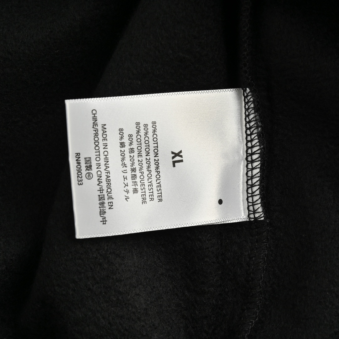 Fear of God FOG 24Fw 手绘字母圆领卫衣