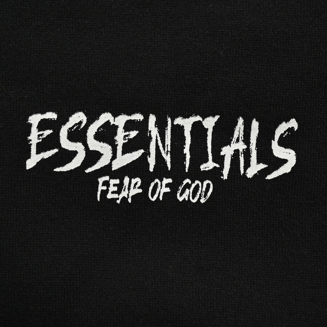 Fear of God FOG 24Fw 手绘字母圆领卫衣