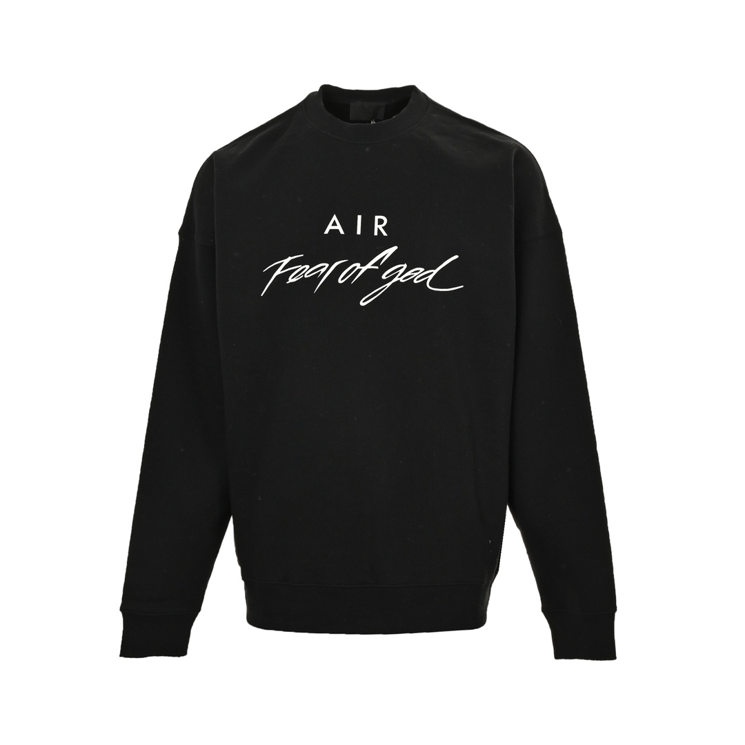 Fear of God Fog essential 复线 AIR字母圆领卫衣