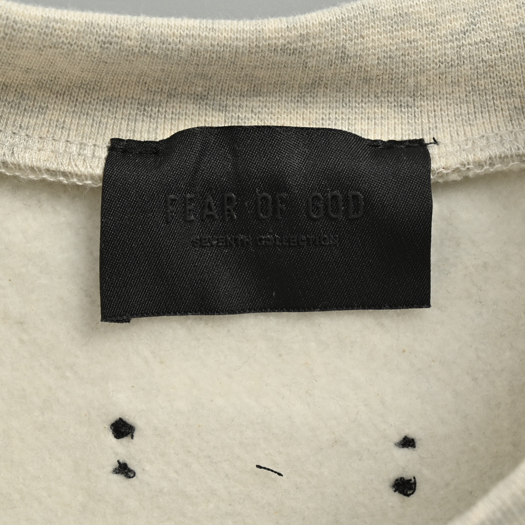 Fear of God Fog essential 复线 AIR字母圆领卫衣