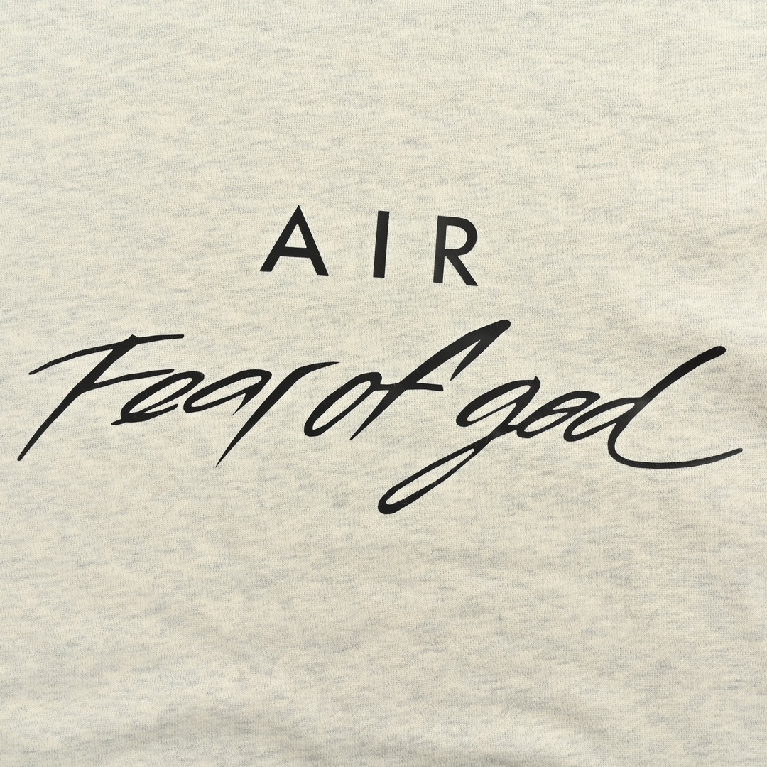 Fear of God Fog essential 复线 AIR字母圆领卫衣