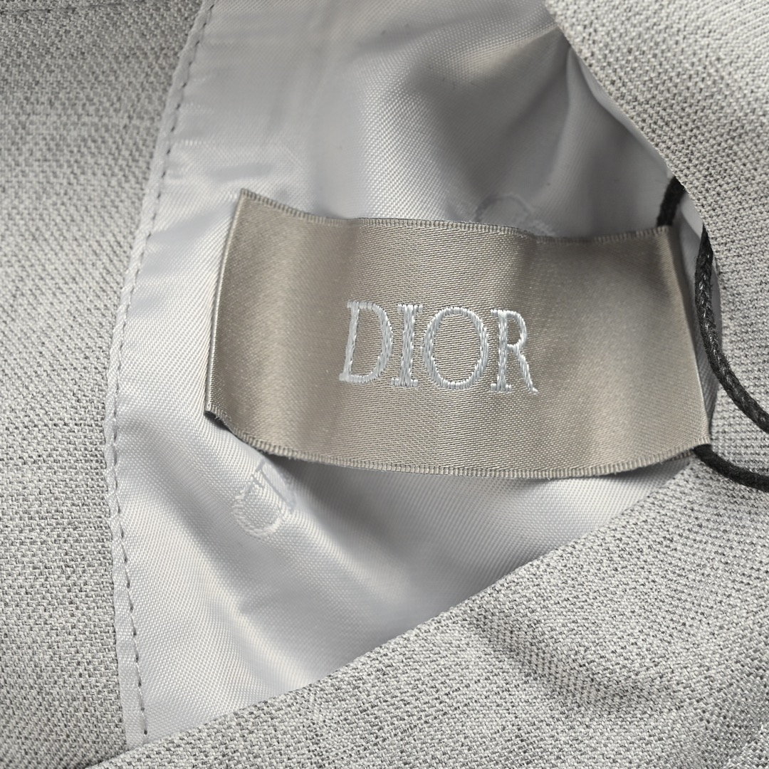 Dior/迪奥 23Fw 羊毛纽扣反扣立领衬衫外套