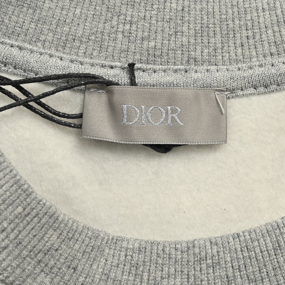 Dior /迪奥 24Fw 签名刺绣圆领卫衣