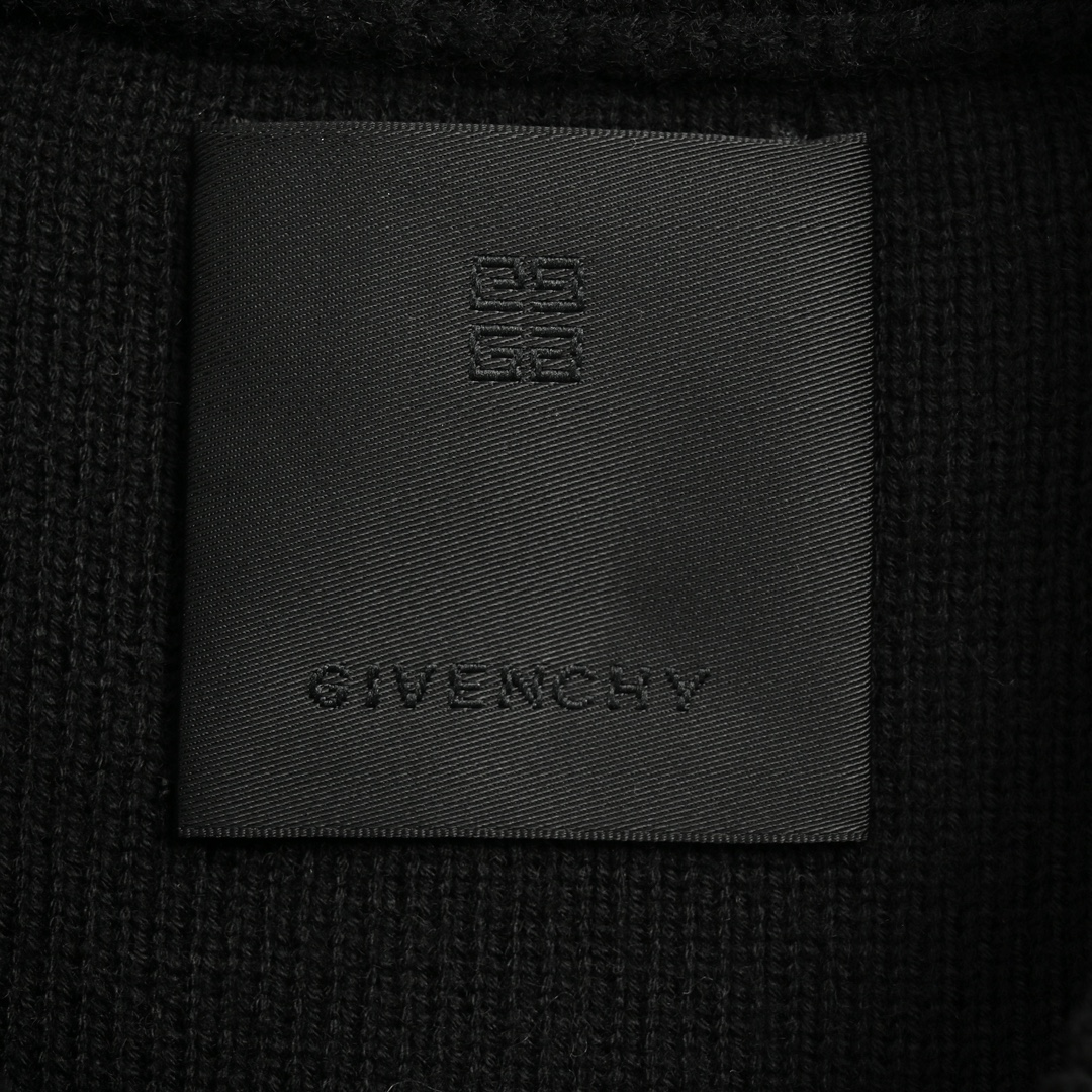 GIVENCHY/纪梵希 4G Logo编织绳绣圆领毛衣