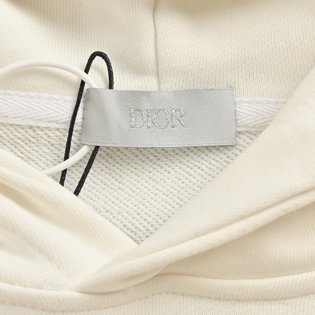 Dior/迪奥 23Fw 走秀款彩标印花连帽卫衣
