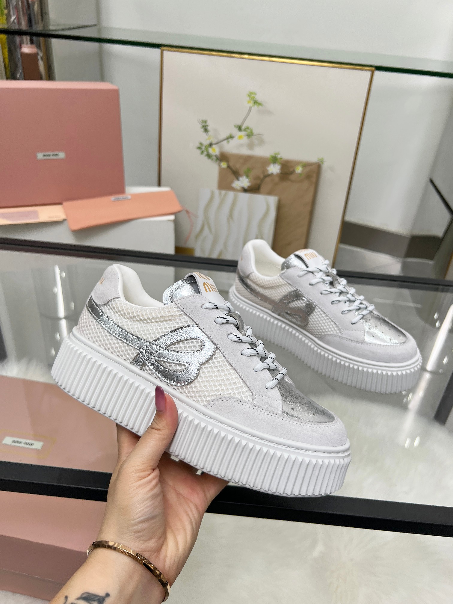 miumiu🔥 🔥🔥🔥 🌸miumiu25 ✅ + ✅ : ✅ ✅ : 35-40 Miu Novità Novità Scarpe Scarpe Scarpe