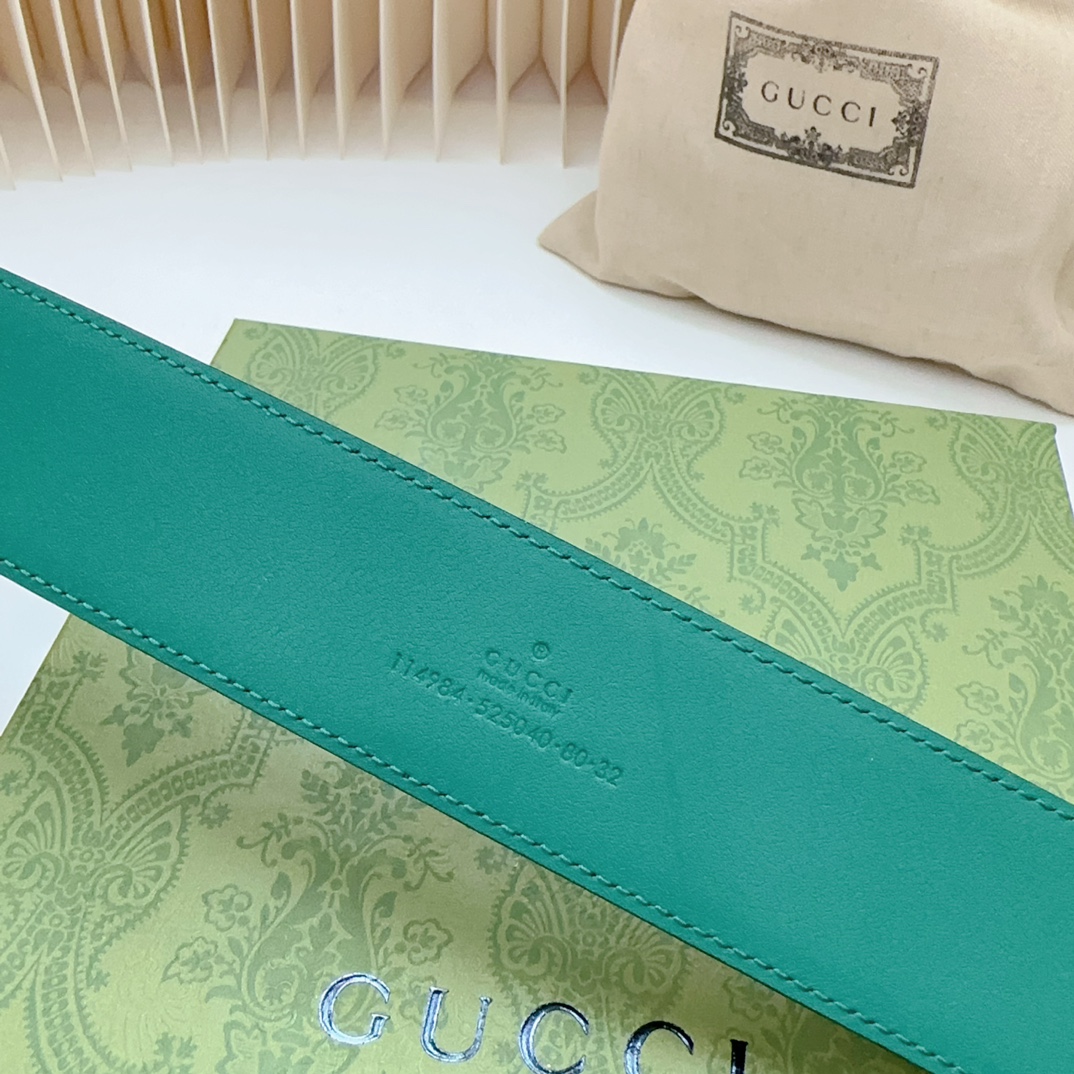 GUCCI高版本原厂皮料扣宽4.0cm长度75.80.85.90.95.100.105.110欧钢五金扣