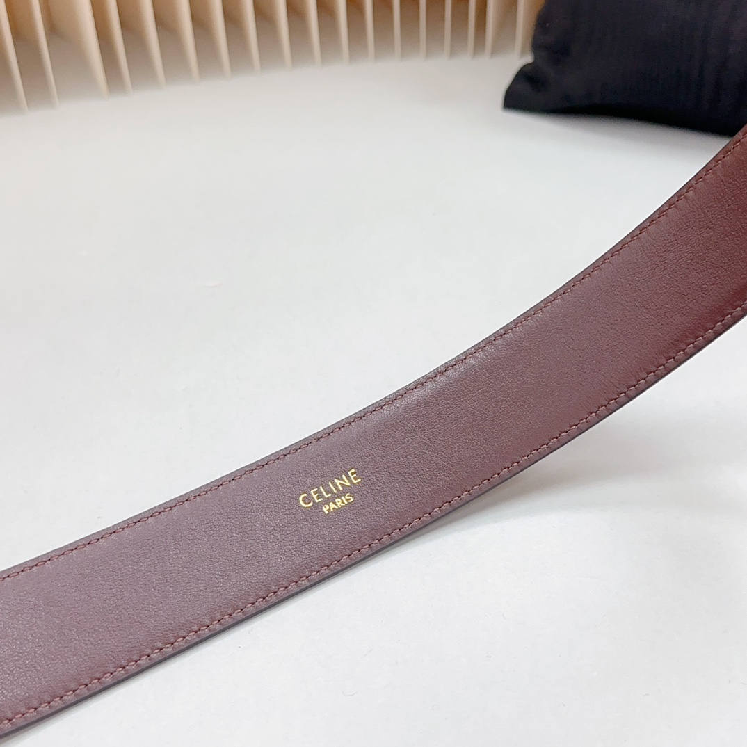 💥💥💥3.5cm 塞琳官网新款，双面头层牛皮皮料，长度：.75.80.85.90.95.100.105.