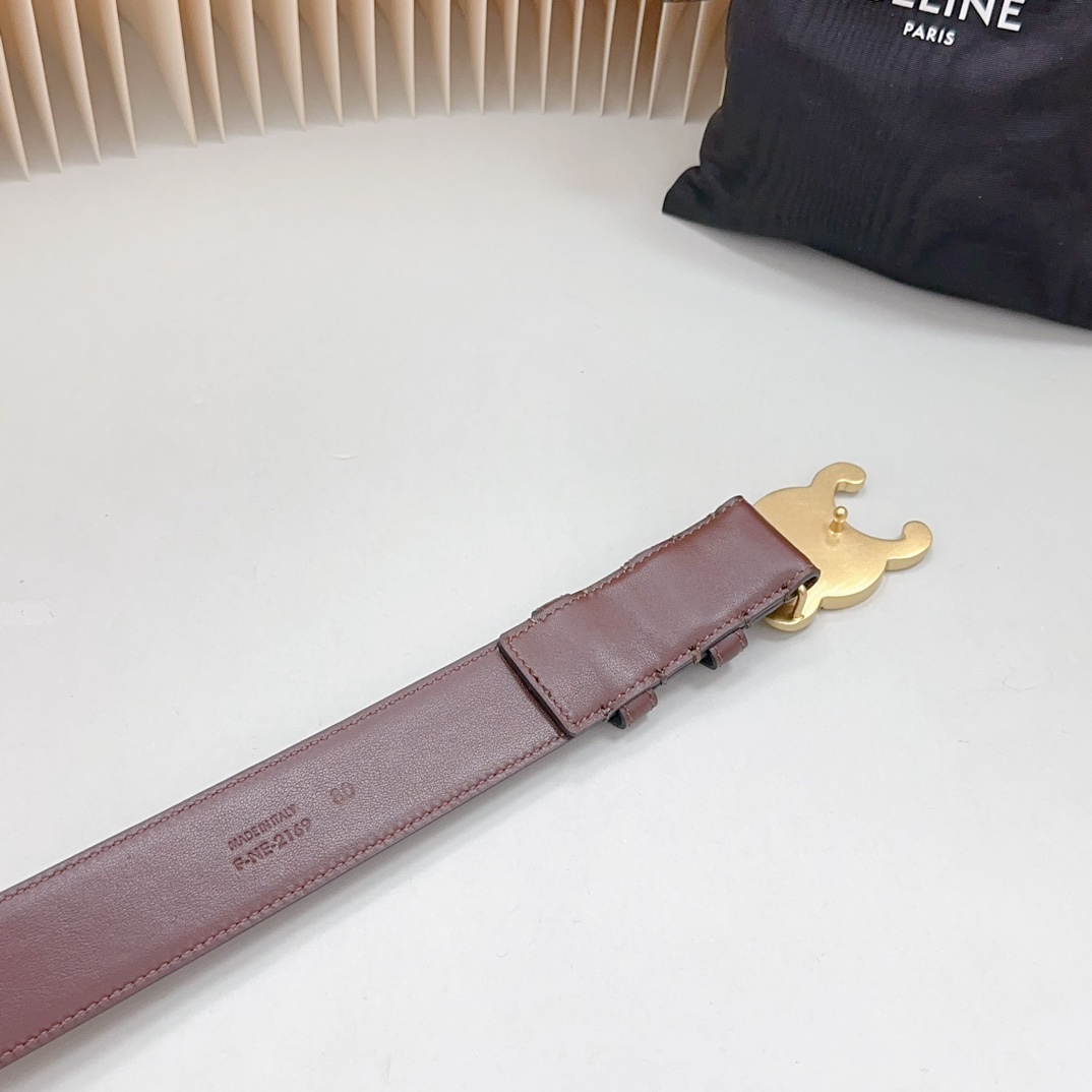 💥💥💥3.5cm 塞琳官网新款，双面头层牛皮皮料，长度：.75.80.85.90.95.100.105.