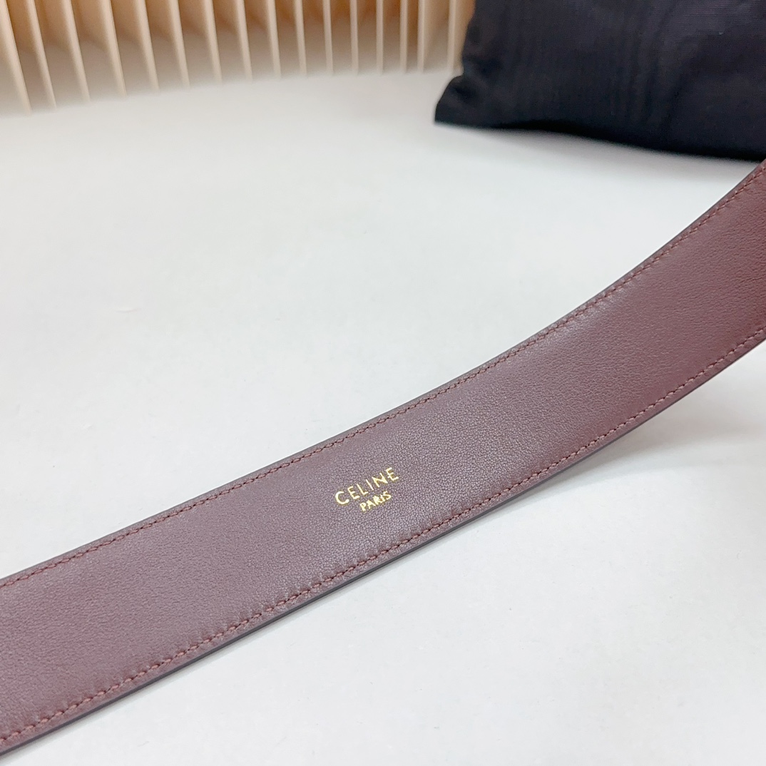 💥💥💥3.5cm 塞琳官网新款，双面头层牛皮皮料，长度：.75.80.85.90.95.100.105.