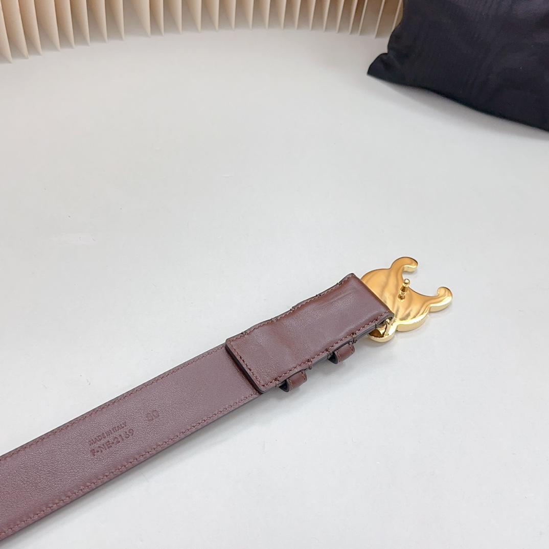 💥💥💥3.5cm 塞琳官网新款，双面头层牛皮皮料，长度：.75.80.85.90.95.100.105.