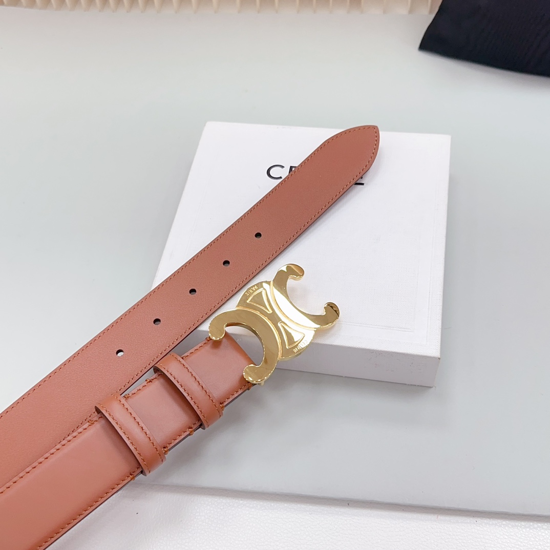 “Selene Official Network Classic Zeline Belt Purchase with Double-Headed Oxen Leather” - 图片 5