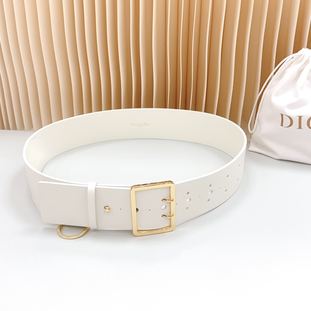 Dior Cintos Couro de vaca