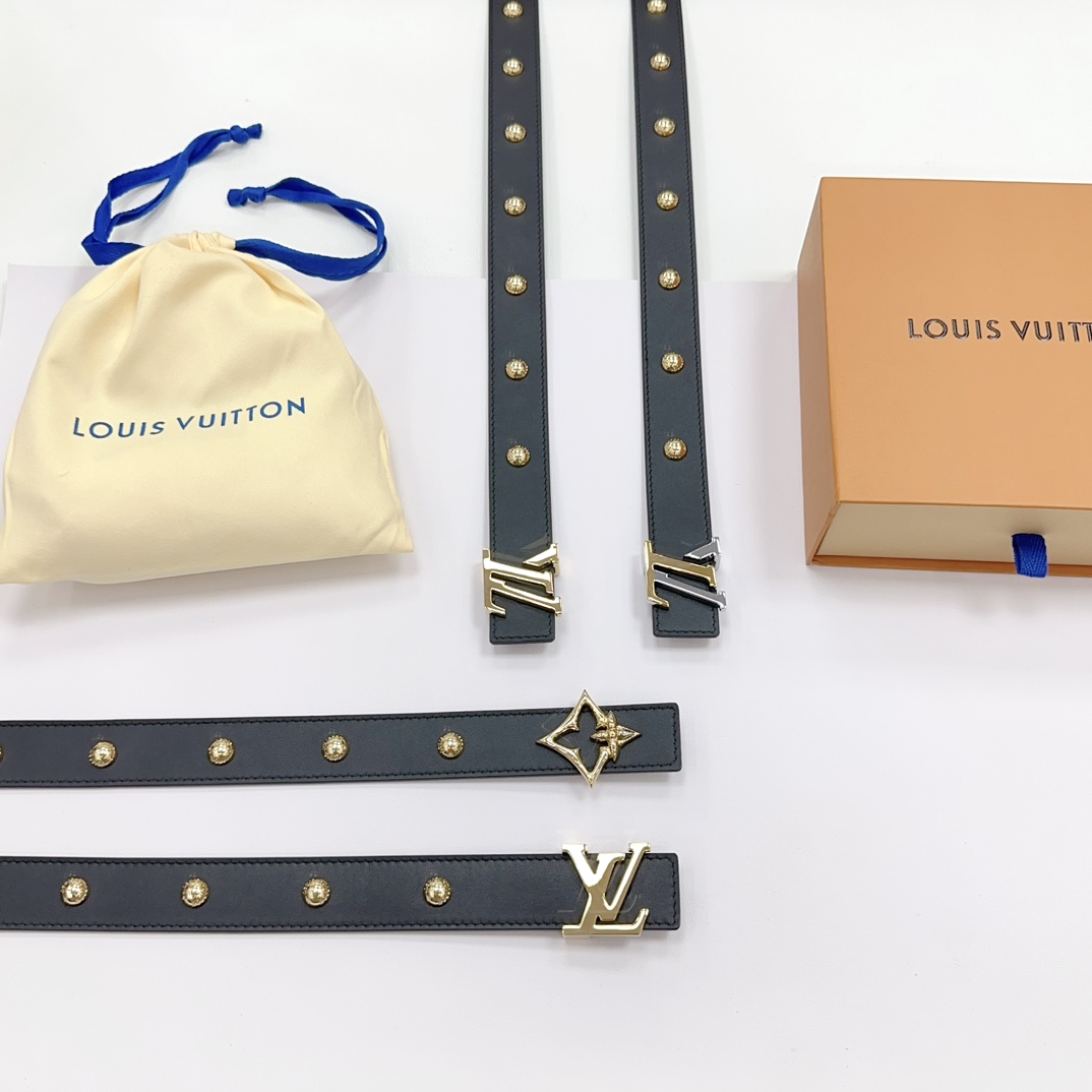 💥💥💥Cinturón nuevo de LV Louis Vuitton de 3.0 cm, cuero de becerro de primera capa en ambos lados, longitud…