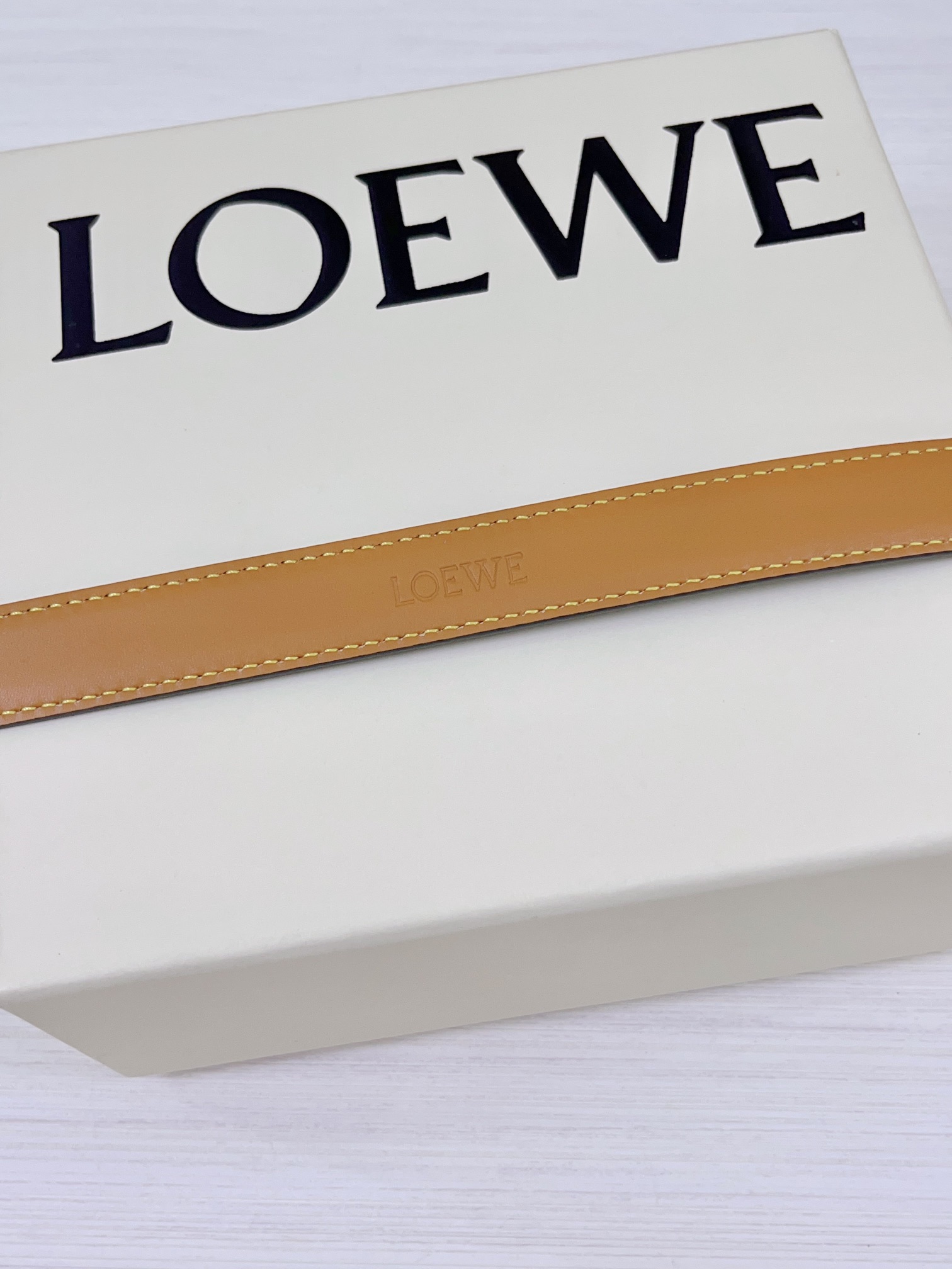 .0cm罗意威LOEWE腰带双面头层牛皮皮料长度.75.80.85.90.95.100欧铜五金扣原版开模