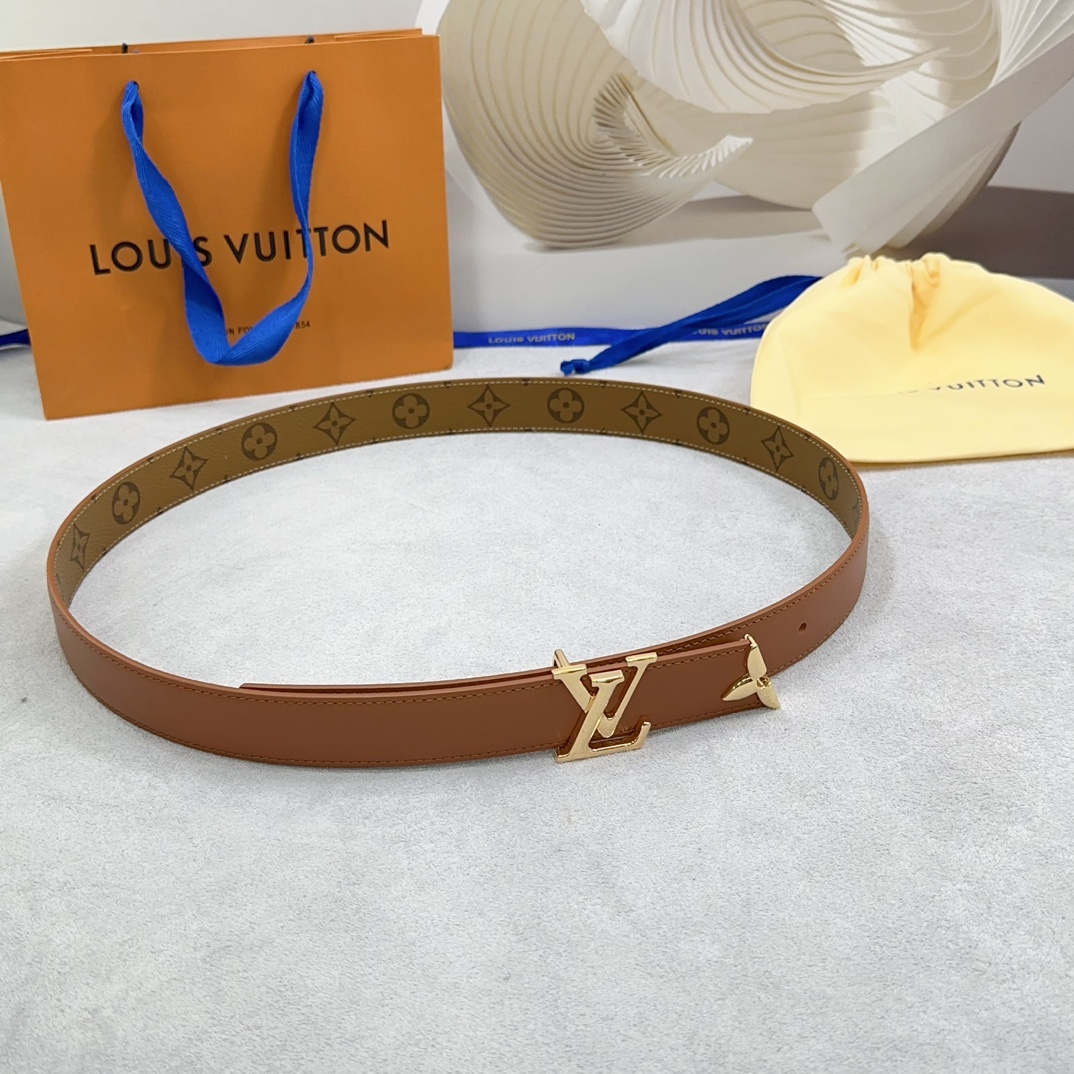 LV Style Leather Women's Belts Lookbook Reference image 1