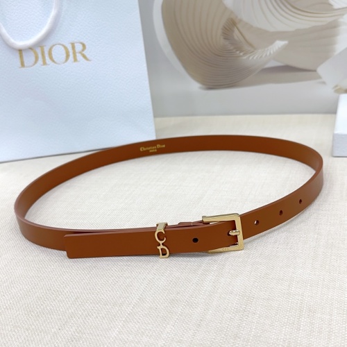 Dior 2.0cm Reversible Leather Belt with CD Buckle - Stylish & Versatile 1 Dior 2.0cm Reversible Leather Belt with CD Buckle - Stylish & Versatile