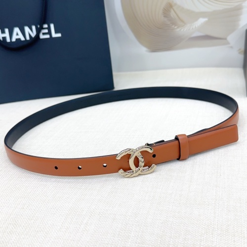 Chanel 2.0cm Reversible Leather Belt with CC Logo Buckle - New Arrival 1 Chanel 2.0cm Reversible Leather Belt with CC Logo Buckle - New Arrival