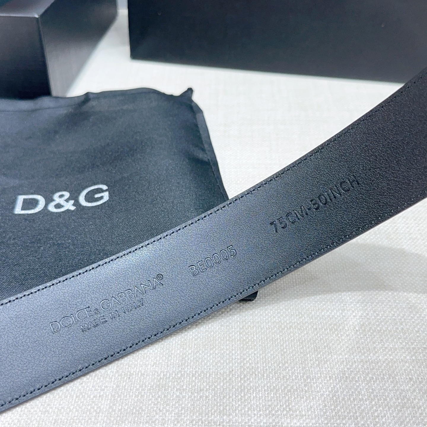 💥💥💥4.0cm迪嘉班纳D&G腰带，双面头层牛皮，长度：75.80.85.90.95.100.105.1