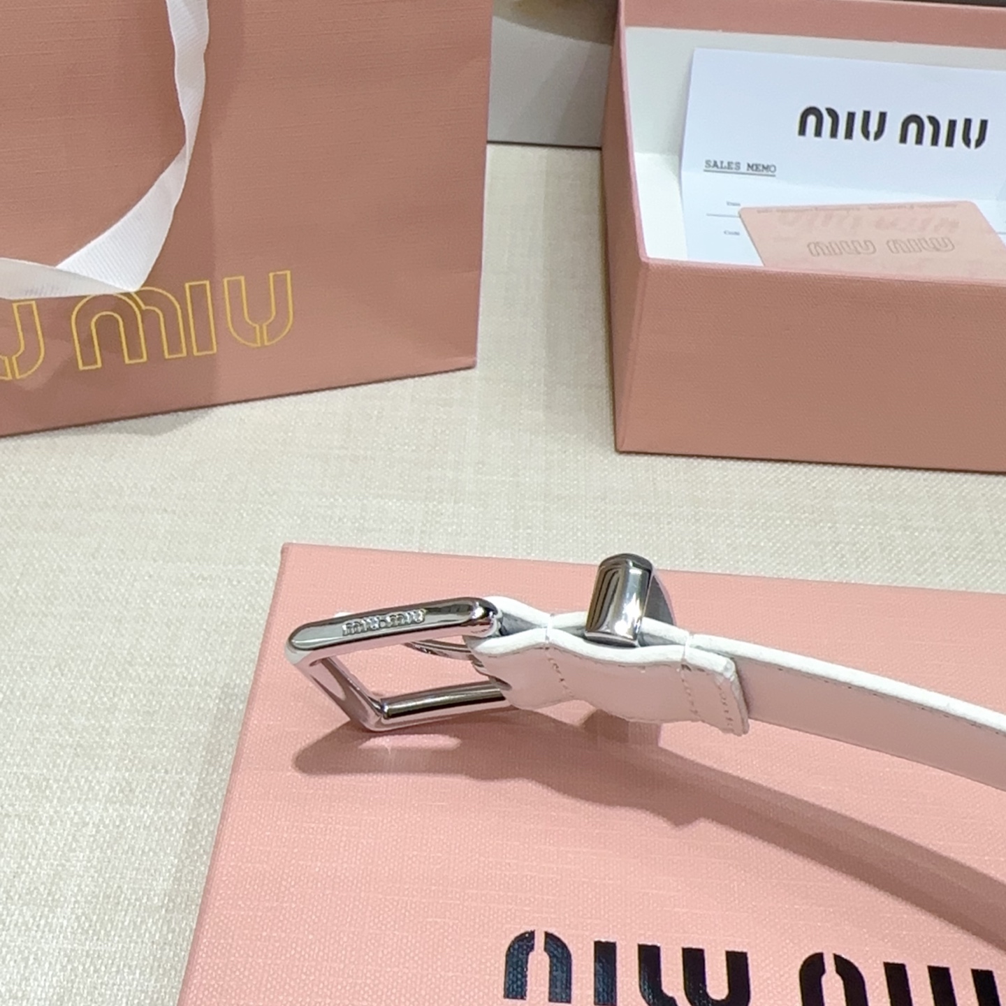 💥💥💥3.0cm缪缪miu min腰带，双面头层牛皮，长度：75.80.85.90.95.100.105