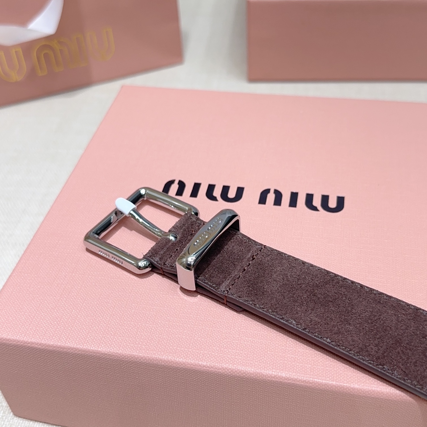 💥💥💥3.0cm缪缪miu min腰带，双面头层牛皮，长度：75.80.85.90.95.100.105