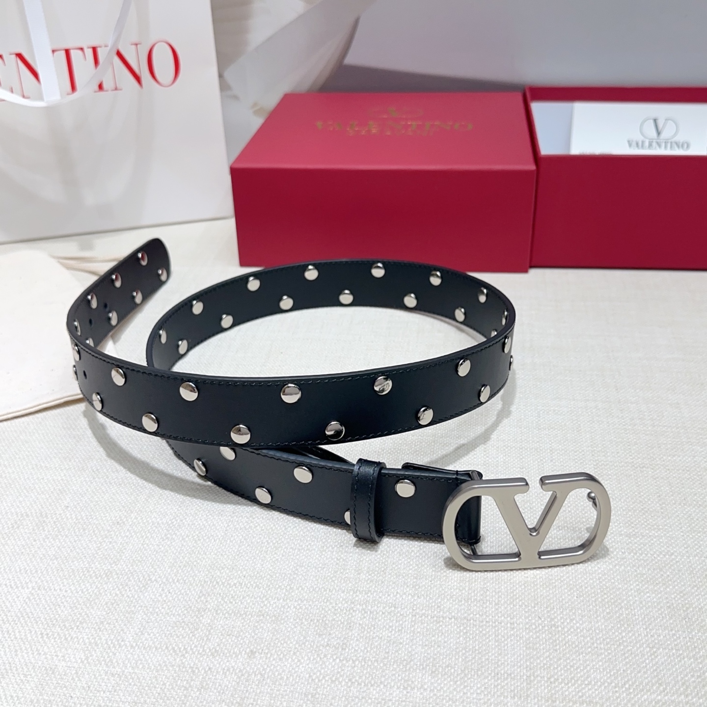 💥💥💥3.0cm华伦天奴腰带，双面头层牛皮，长度：75.80.85.90.95.100.105.110欧