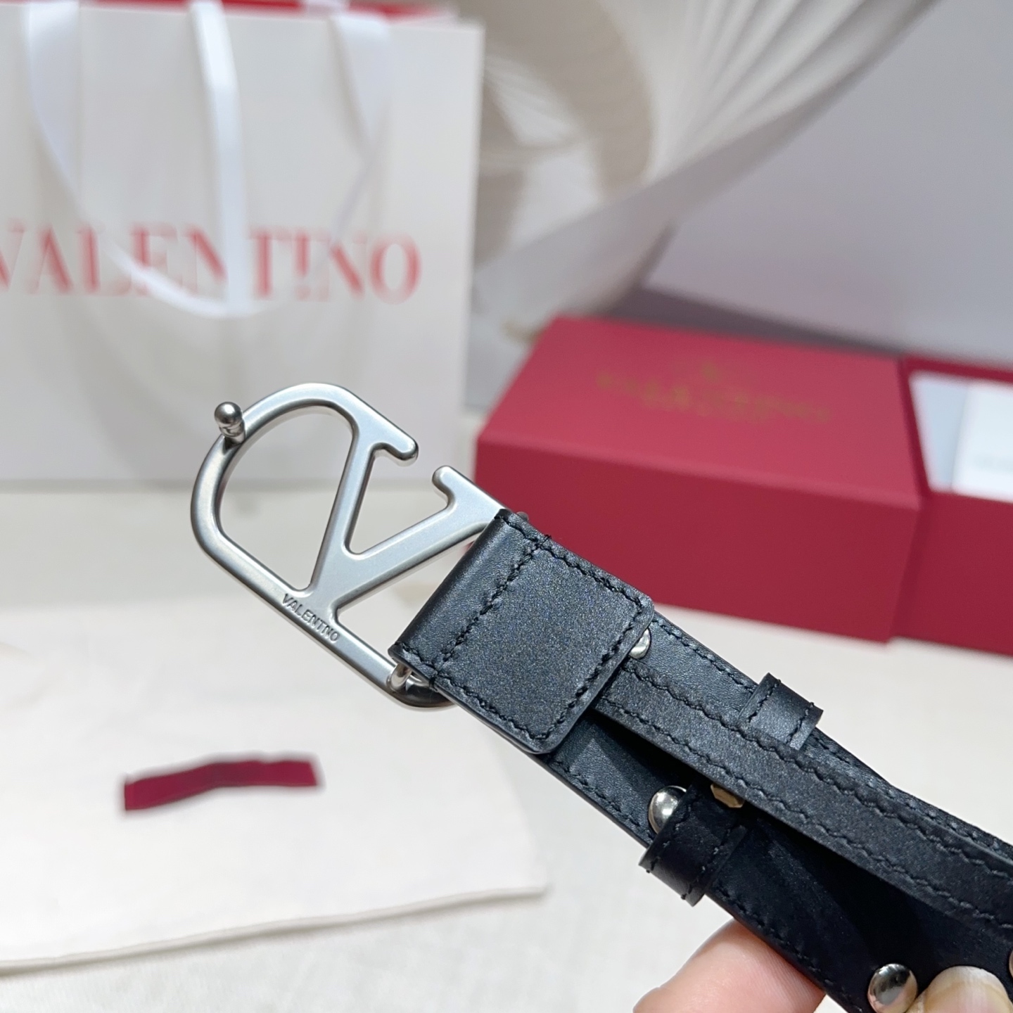 💥💥💥3.0cm华伦天奴腰带，双面头层牛皮，长度：75.80.85.90.95.100.105.110欧