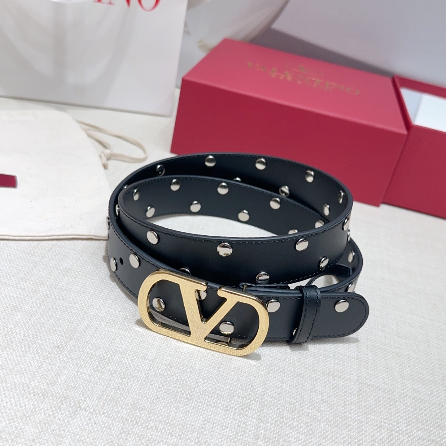 💥💥💥3.0cm华伦天奴腰带，双面头层牛皮，长度：75.80.85.90.95.100.105.110欧