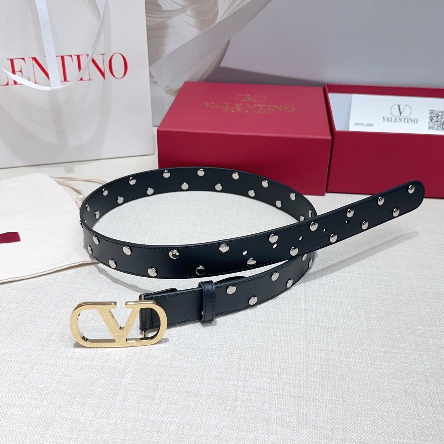 💥💥💥3.0cm华伦天奴腰带，双面头层牛皮，长度：75.80.85.90.95.100.105.110欧