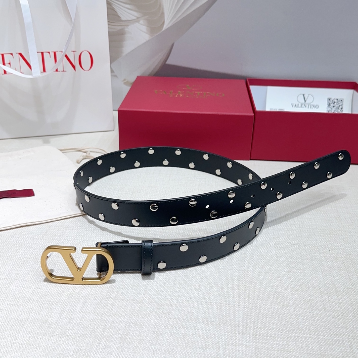 💥💥💥3.0cm华伦天奴腰带，双面头层牛皮，长度：75.80.85.90.95.100.105.110欧