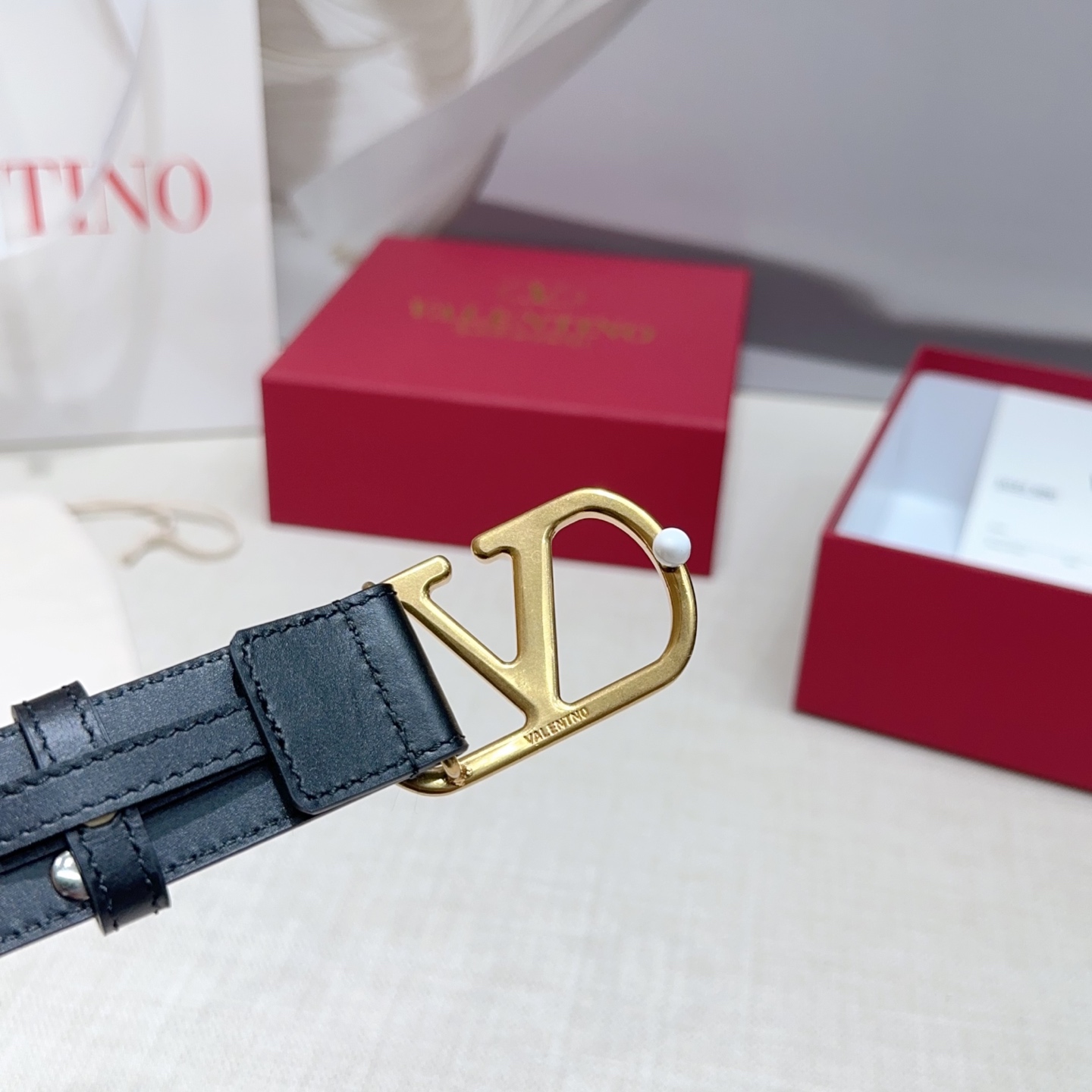 💥💥💥3.0cm华伦天奴腰带，双面头层牛皮，长度：75.80.85.90.95.100.105.110欧