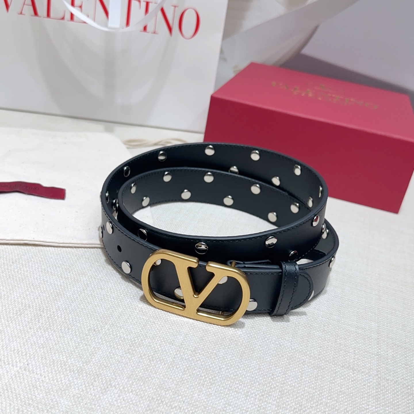 💥💥💥3.0cm华伦天奴腰带，双面头层牛皮，长度：75.80.85.90.95.100.105.110欧