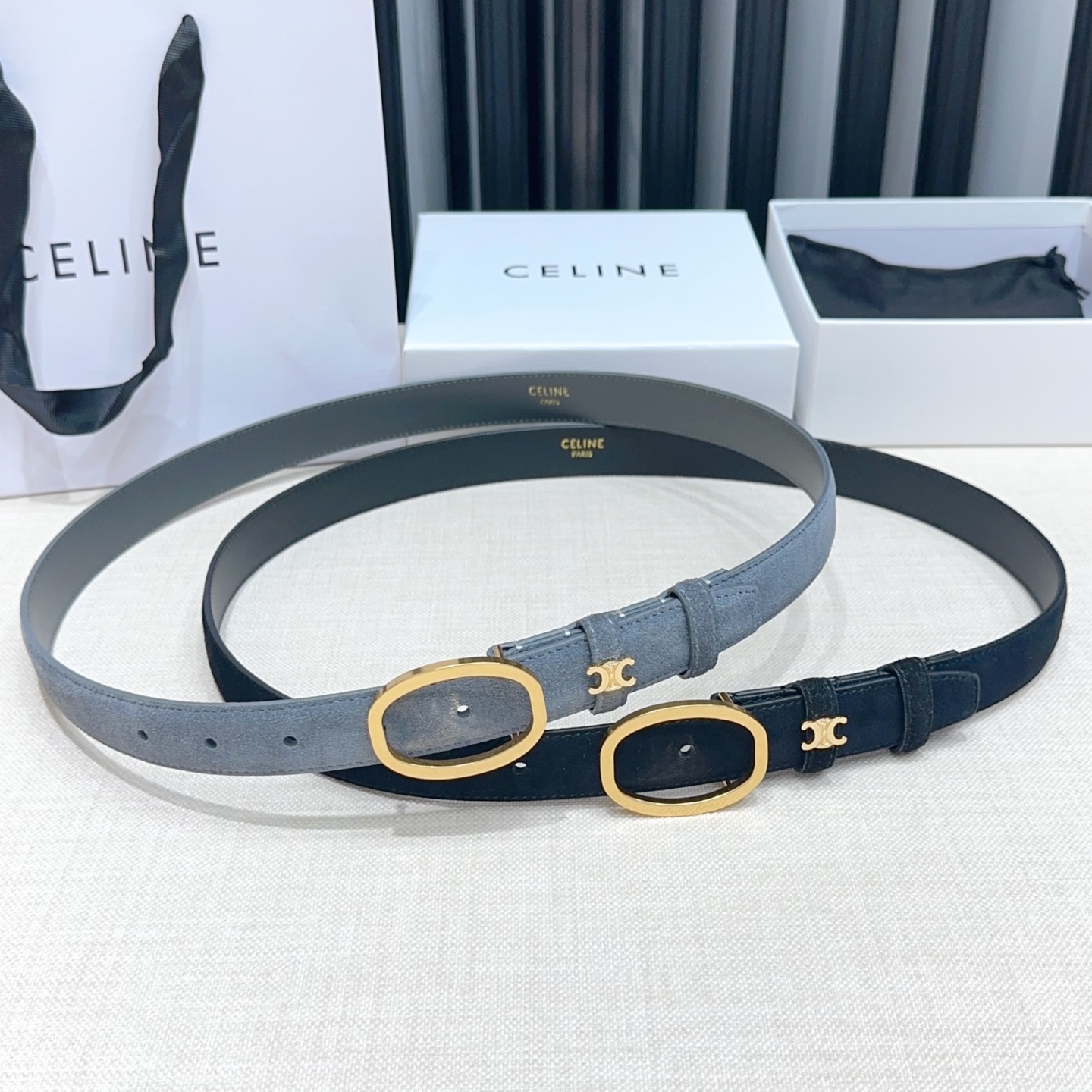 💥💥💥2.5cm赛琳腰带，双面头层牛皮，长度：75.80.85.90.95.100.105欧，铜五金扣原