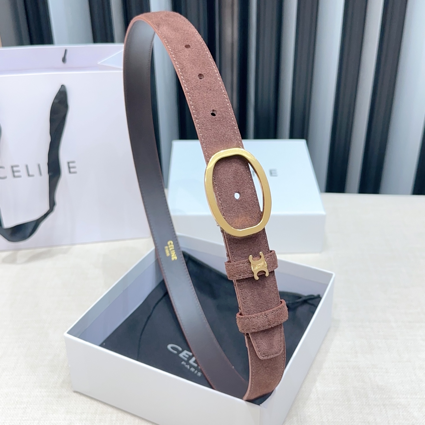 💥💥💥2.5cm赛琳腰带，双面头层牛皮，长度：75.80.85.90.95.100.105欧，铜五金扣原