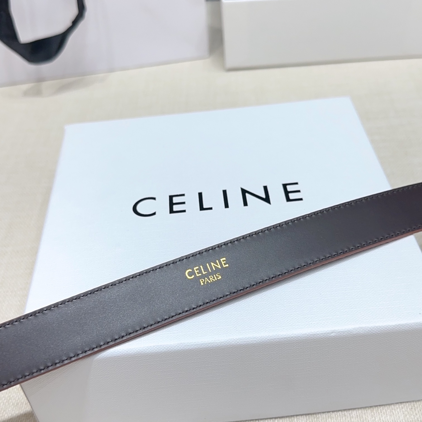 💥💥💥2.5cm赛琳腰带，双面头层牛皮，长度：75.80.85.90.95.100.105欧，铜五金扣原