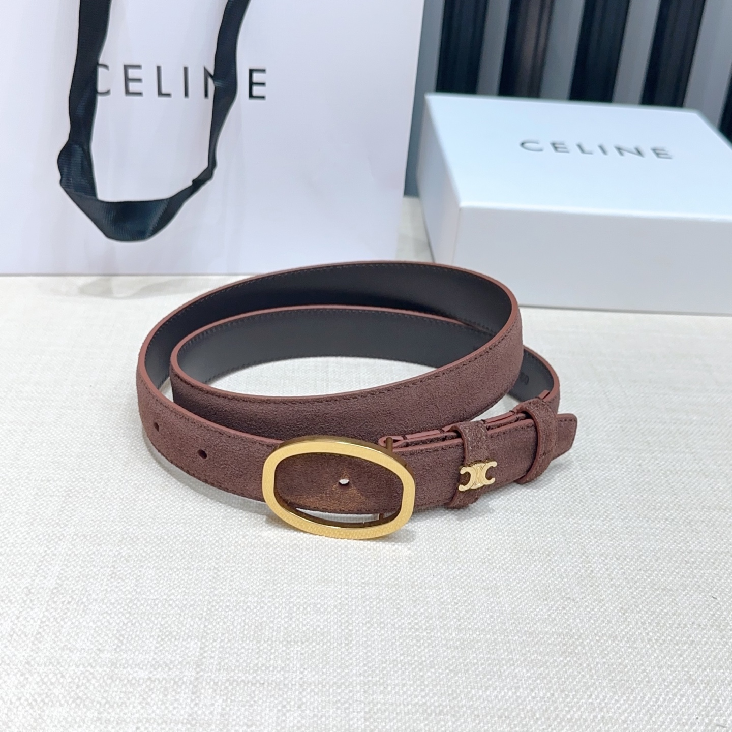 💥💥💥2.5cm赛琳腰带，双面头层牛皮，长度：75.80.85.90.95.100.105欧，铜五金扣原