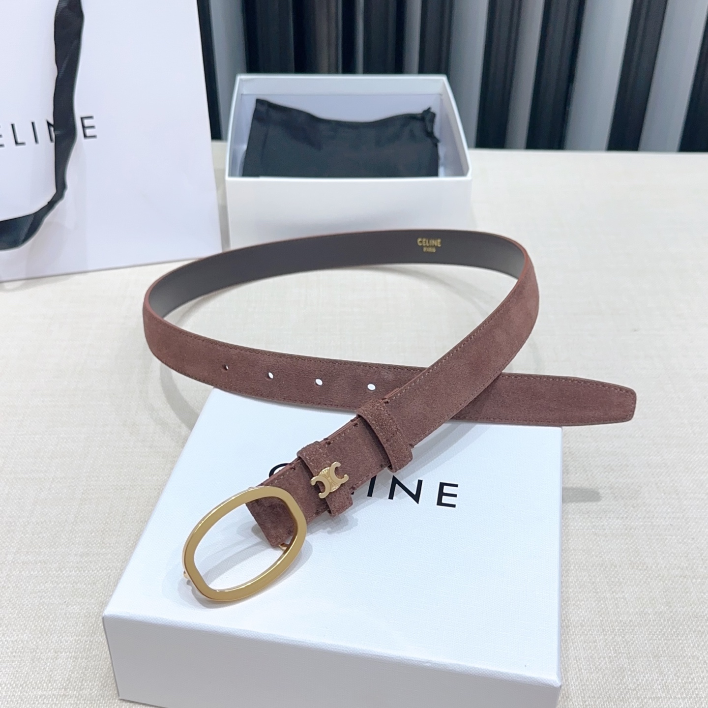 💥💥💥2.5cm赛琳腰带，双面头层牛皮，长度：75.80.85.90.95.100.105欧，铜五金扣原