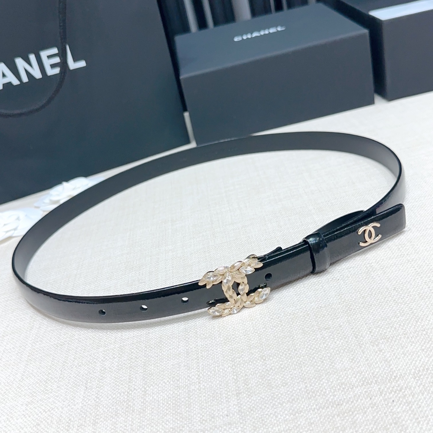 💥💥💥2.0cm香奈儿腰带，双面头层进口牛皮，长度：75.80.85.90.95.100.105欧，铜五