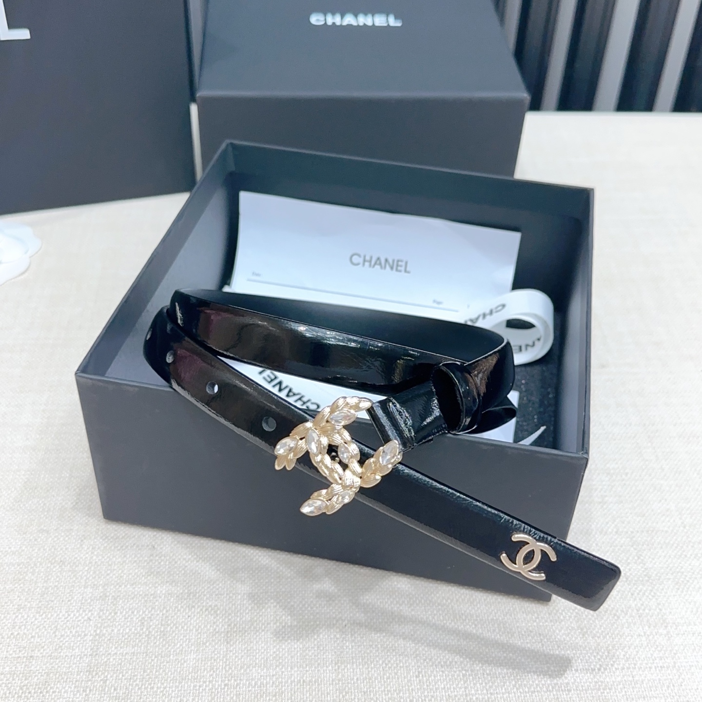 💥💥💥2.0cm香奈儿腰带，双面头层进口牛皮，长度：75.80.85.90.95.100.105欧，铜五