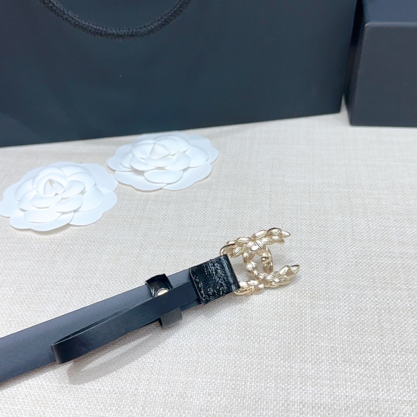 💥💥💥2.0cm香奈儿腰带，双面头层进口牛皮，长度：75.80.85.90.95.100.105欧，铜五