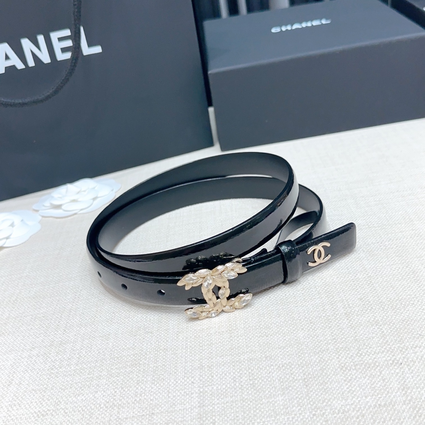 💥💥💥2.0cm香奈儿腰带，双面头层进口牛皮，长度：75.80.85.90.95.100.105欧，铜五