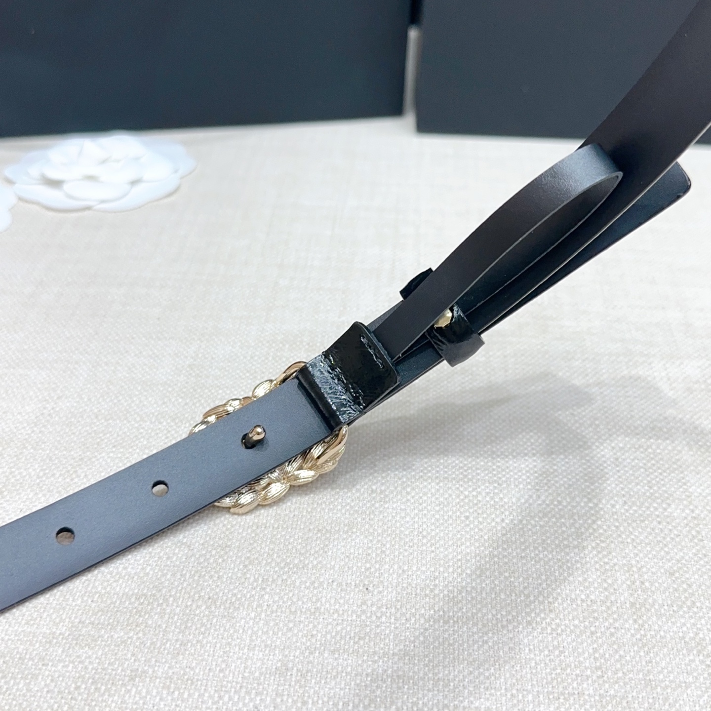 💥💥💥2.0cm香奈儿腰带，双面头层进口牛皮，长度：75.80.85.90.95.100.105欧，铜五