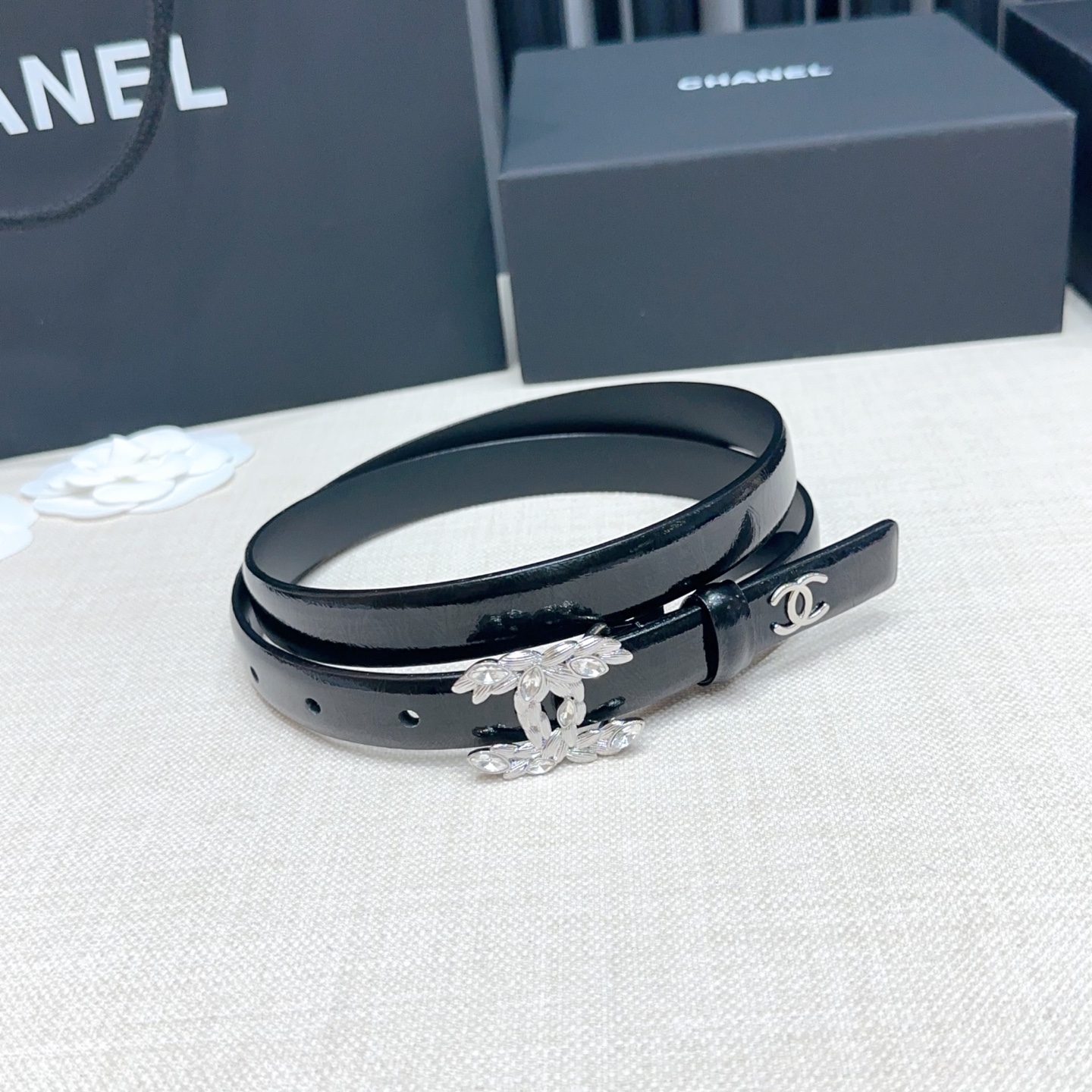 💥💥💥2.0cm香奈儿腰带，双面头层进口牛皮，长度：75.80.85.90.95.100.105欧，铜五