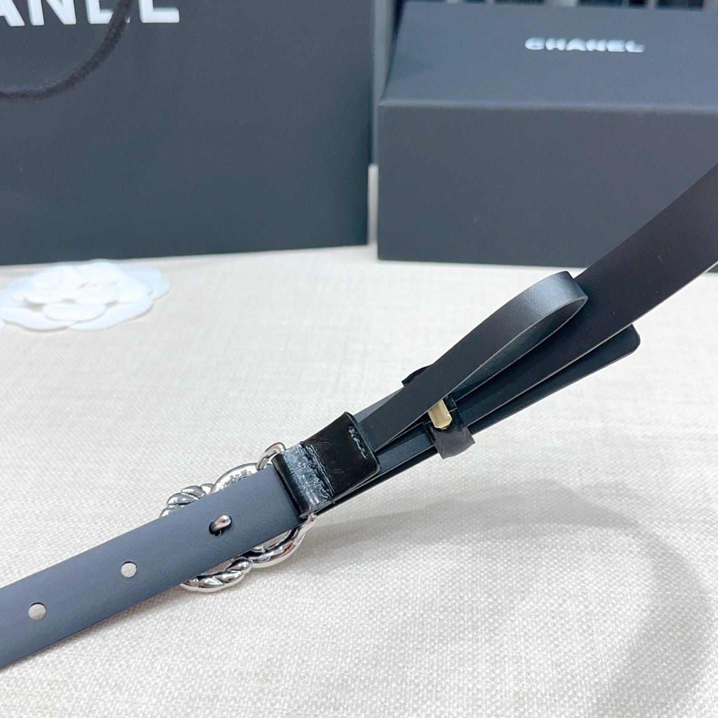 💥💥💥2.0cm香奈儿腰带，双面头层进口牛皮，长度：75.80.85.90.95.100.105欧，铜五