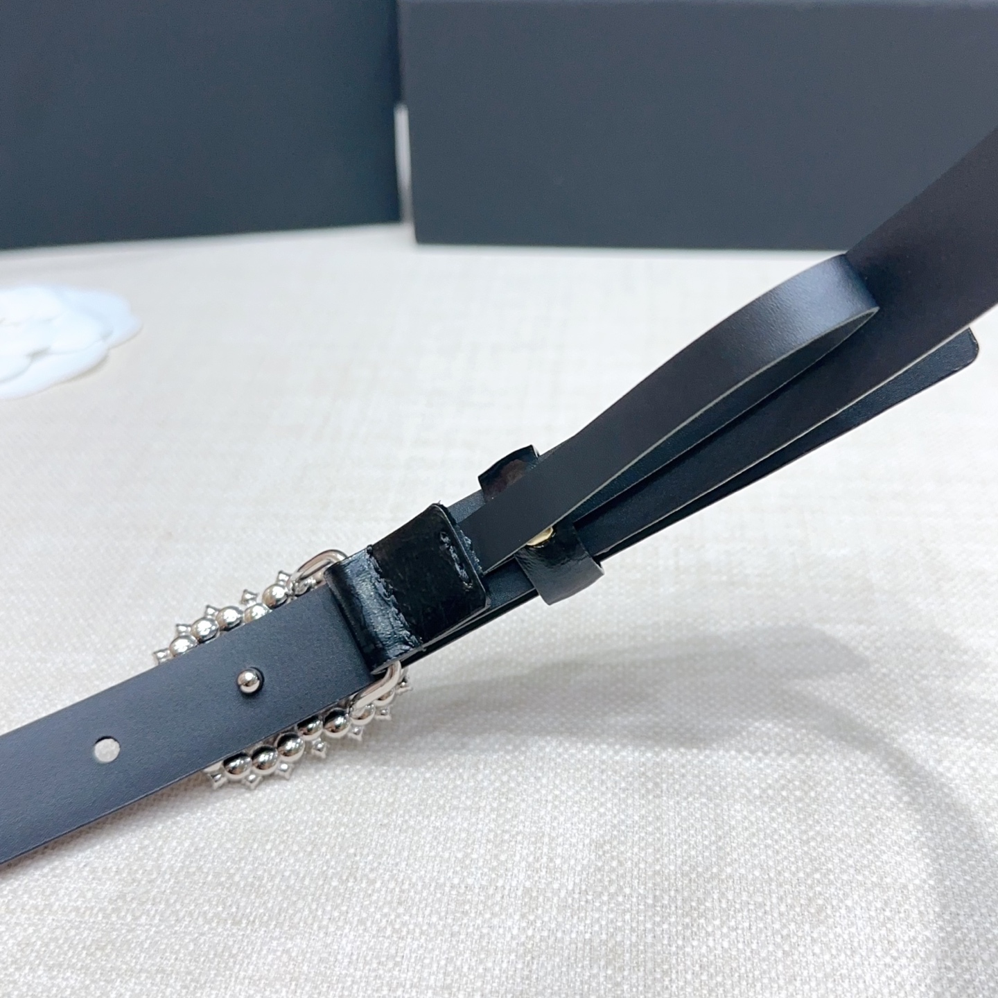 💥💥💥2.0cm香奈儿腰带，双面头层进口牛皮，长度：75.80.85.90.95.100.105欧，铜五