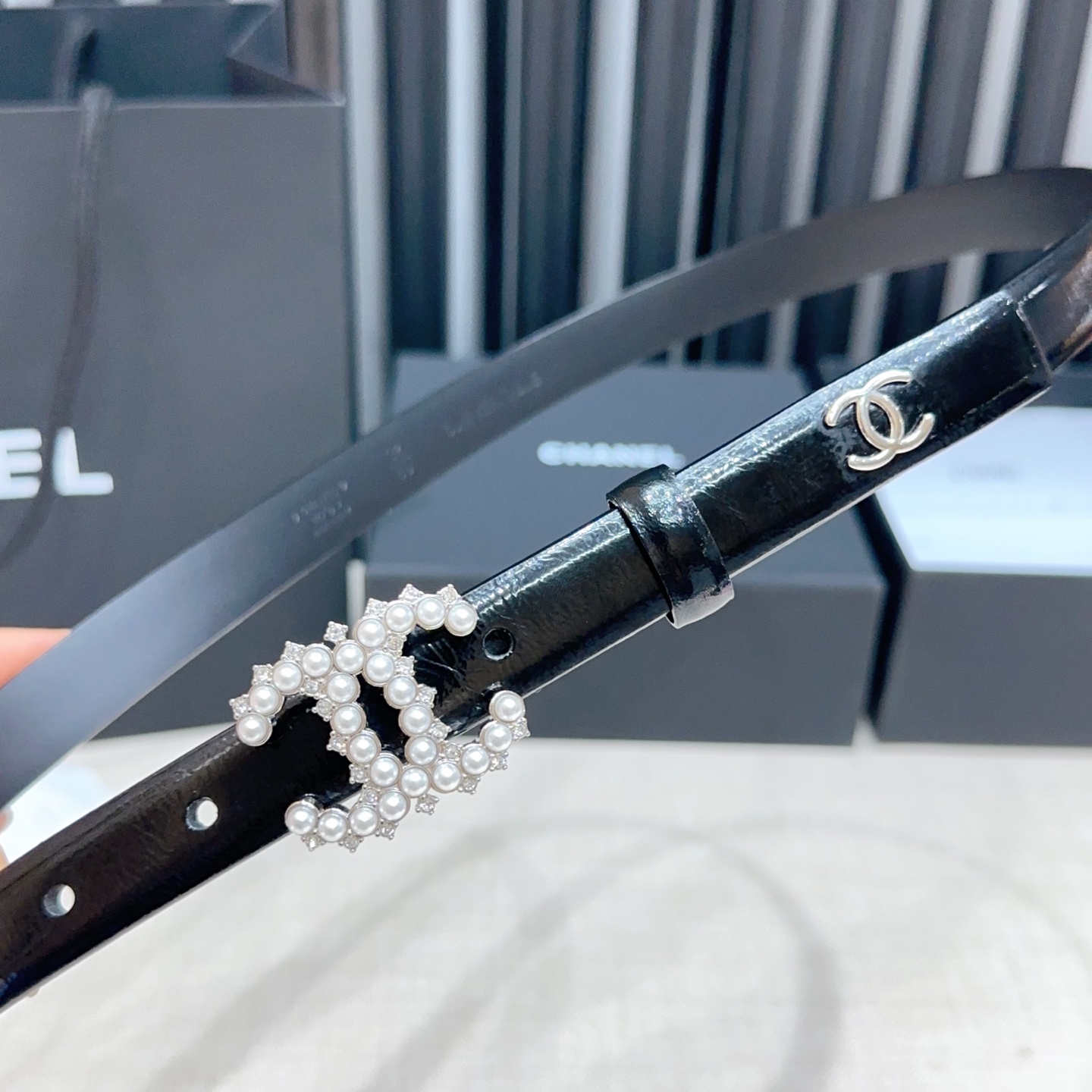 💥💥💥2.0cm香奈儿腰带，双面头层进口牛皮，长度：75.80.85.90.95.100.105欧，铜五