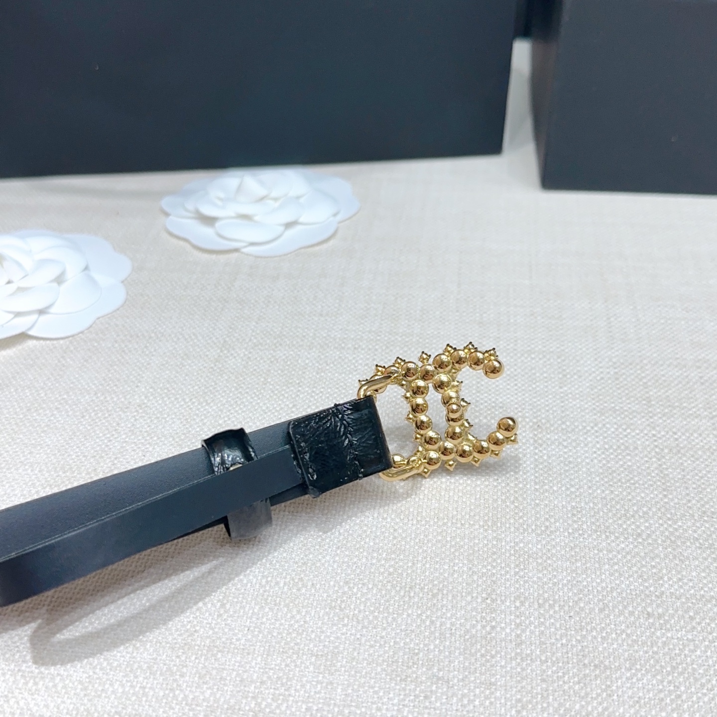 💥💥💥2.0cm香奈儿腰带，双面头层进口牛皮，长度：75.80.85.90.95.100.105欧，铜五