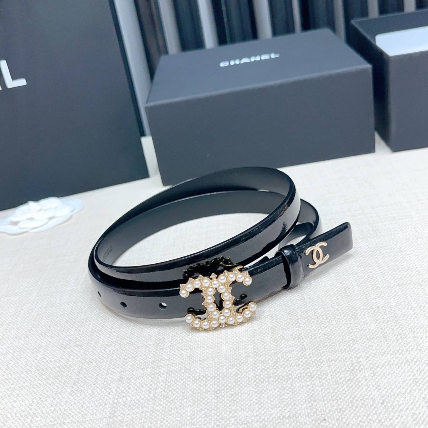 💥💥💥2.0cm香奈儿腰带，双面头层进口牛皮，长度：75.80.85.90.95.100.105欧，铜五