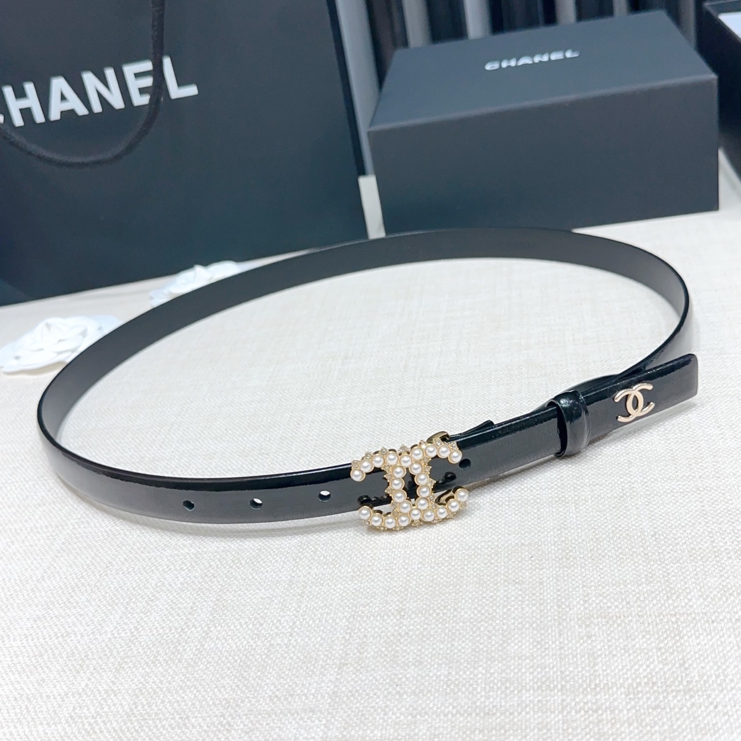 💥💥💥2.0cm香奈儿腰带，双面头层进口牛皮，长度：75.80.85.90.95.100.105欧，铜五