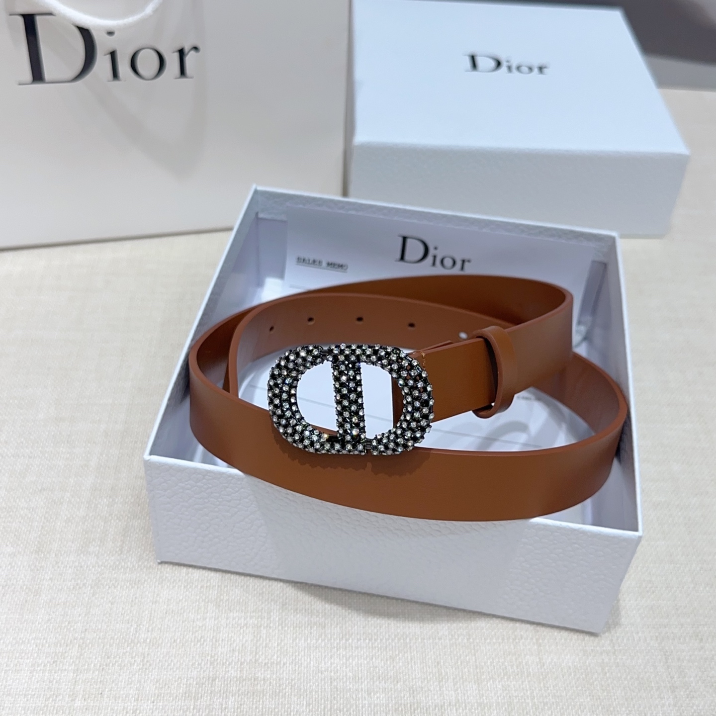 💥💥💥2.5cm迪奥腰带，双面头层进口牛皮，长度：75.80.85.90.95.100.105欧，铜五金